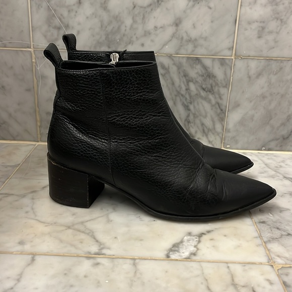 Everlane Leather Block Heel Booties - Picture 3 of 8
